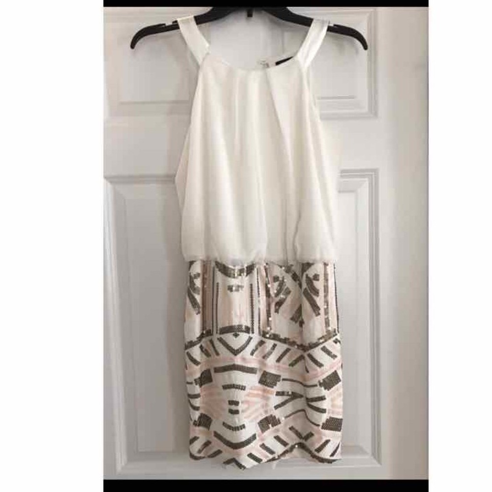 Off white mini dress!